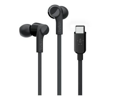 Słuchawki douszne i dokanałowe Belkin SOUNDFORM™ USB-C In-Ear Headphone Black